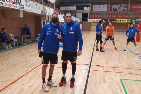 Andrés Villena y Thomas Ereú  ya  entrenan con sus compañeros