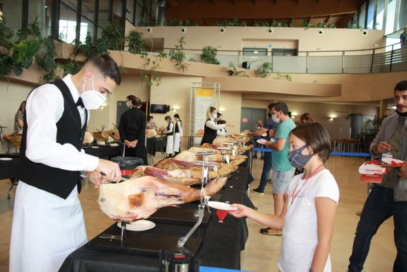 La Paleta de Teruel DOP marcó el año pasado en curado un 27,62 % más y el Jamón DOP bajó un 20,30 %