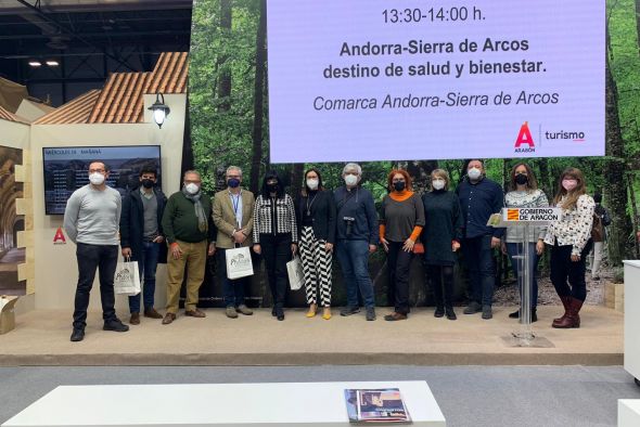 La comarca Andorra-Sierra de Arcos se vende en Fitur como un destino de turismo de salud