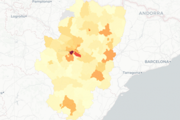 La provincia de Teruel notifica 528 nuevos contagios de covid, 15 menos que hace una semana y 212 más que el día anterior