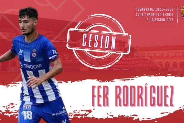 El centrocampista Fernando Rodríguez llega al CD Teruel cedido por el Real Madrid