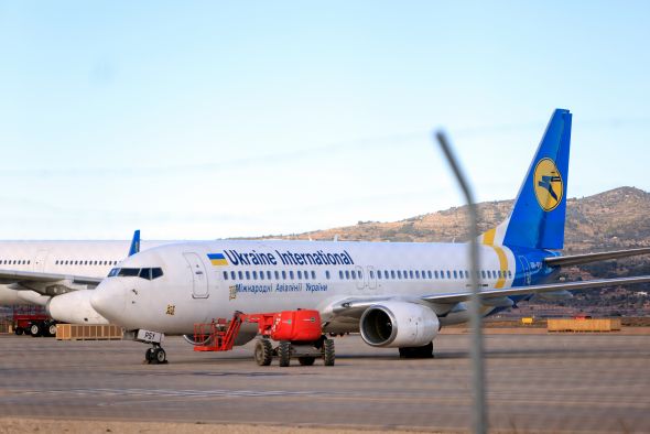 El Aeropuerto de Teruel podría acoger aviones ucranianos ante la crisis rusa