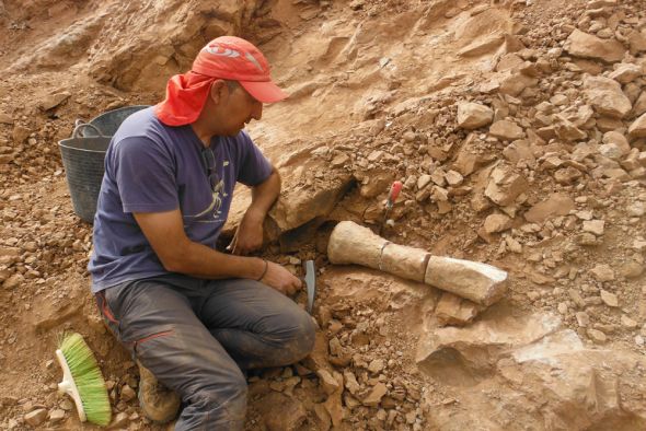 Teruel ha aportado al registro mundial diez géneros y especies de dinosaurios que no se conocían