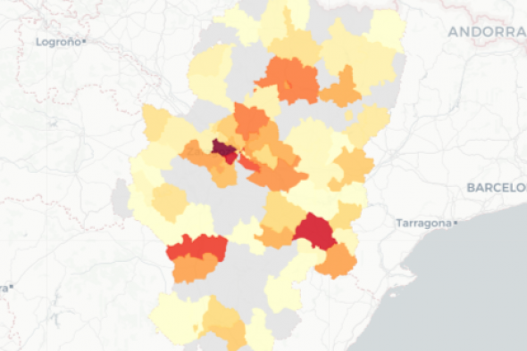 Subida de casos en Teruel: 93 en 24 horas, 16 más que la semana pasada y 28 más que el día anterior