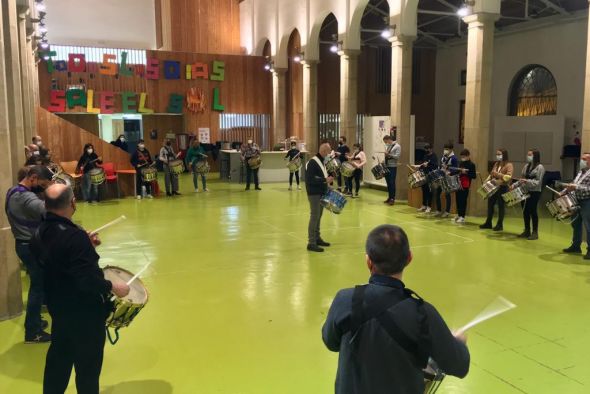 Alcañiz recupera la escuela de tambores con la mirada puesta ya en la Semana Santa