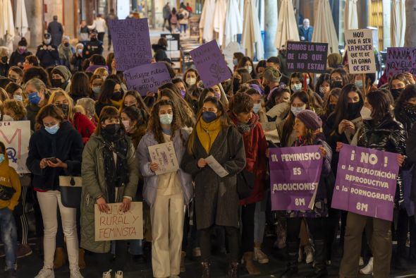 El 8M en Teruel: las mujeres tienen más obstáculos que pasar  a pesar de tener las mismas capacidades