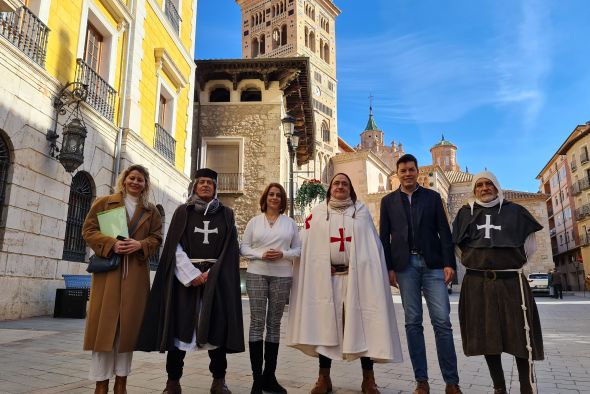 La Encomienda Templaria Hospitalaria de Teruel, pregonera de Las Bodas de Isabel de Segura 2022