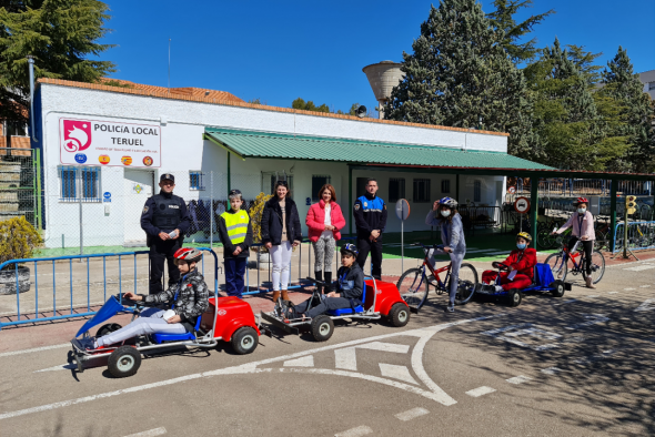 Educación Vial retoma la actividad con colegios en el Parque Infantil de Tráfico