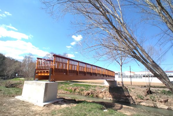 Dos nuevas pasarelas conectarán las riberas del río Turia y alargarán el paseo fluvial de Teruel