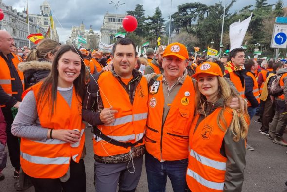 Manuel Beltrán Marco, delegado en Teruel de la Federación Aragonesa de Caza: La mayoría de los cazadores somos de alpargata, no de corbata