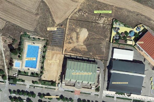 Propuesta para adjudicar las pistas deportivas de Los Planos de Teruel capital