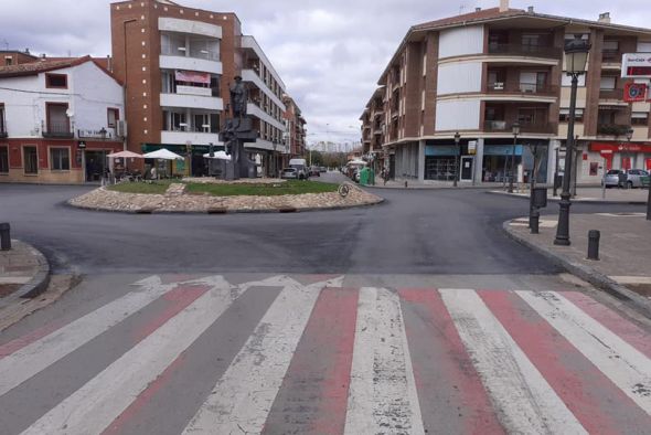 El Ayuntamiento de Calamocha prevé poder continuar con las obras de reasfaltado en un plazo corto de tiempo