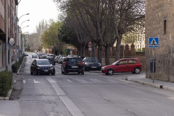 El eje urbano avenida Zaragoza-San Francisco de la ciudad de Teruel se asfaltará este verano