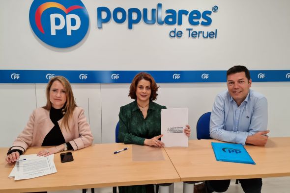 El PP presentará una propuesta de debate en el Ayuntamiento de Teruel y DPT sobre la necesidad de una bajada de impuestos