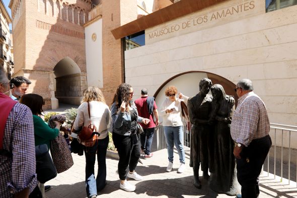 Más de 1.200 visitantes en el Conjunto Amantes de Teruel en tres días
