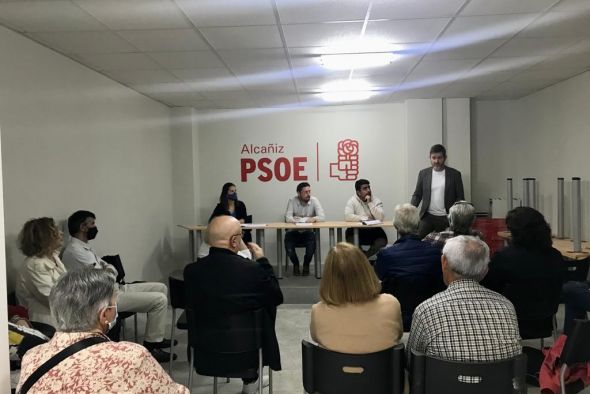 Ignacio Urquizu se reafirma como secretario general del PSOE en Alcañiz por unanimidad