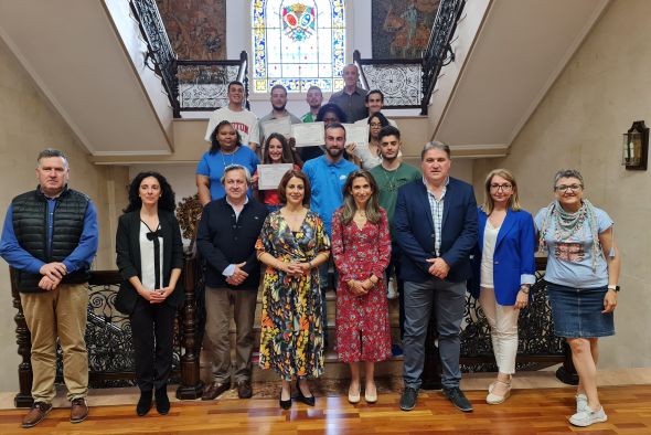 La Escuela Taller Los Monotes termina actividades cumpliendo el objetivo de adecuar el patrimonio medioambiental de Teruel