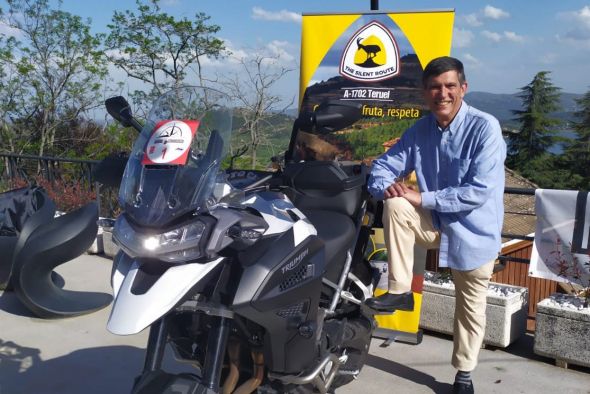 Gustavo Cuervo, director general de la asociación Mototurismo: The Silent Route es ideal para los mototuristas, hay curvas, paisaje y buena gastronomía