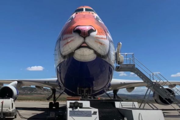 Tarmac Aragón ultima la vuelta al servicio de 7 de los 106 aviones que custodia en el Aeropuerto de Teruel