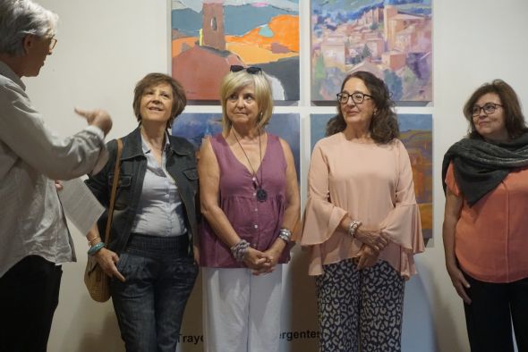 Albarracín fue la chispa del Grupo Equilátero, que ahora regresa con coloridos paisajes