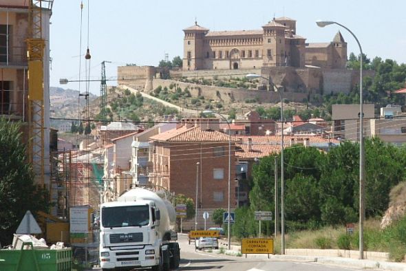 Alcañiz invertirá este año 300.000 euros en caminos rurales, una asignación elevada según Urquizu