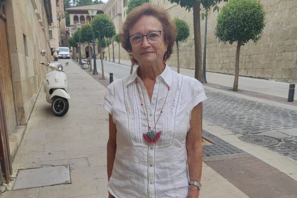 María Dolores Serrano, presidenta de la Asociación de Amas de Casa de Alcañiz: “La asociación Ercávica de Alcañiz siempre ha estado al servicio de la sociedad”