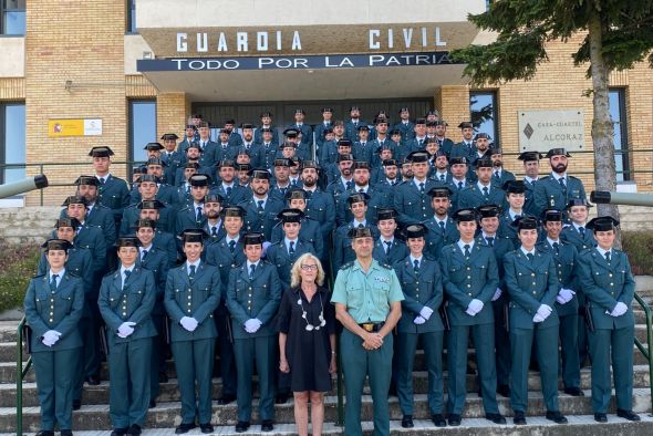La Guardia Civil incorpora 74 agentes a sus servicios de seguridad ciudadana en Teruel