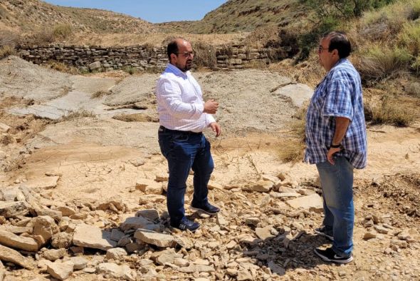 La DPT ayudará a Castelnou a reparar los daños sufridos tras la fuerte tormenta de esta semana