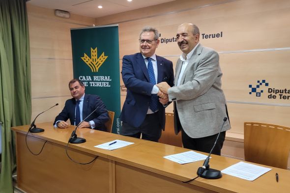 Diputación de Teruel y Caja Rural de Teruel suscriben un convenio de apoyo a las ferias agropecuarias, agroalimentarias y medioambientales