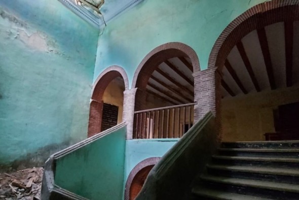La Casa Lucías de Báguena no corre riesgo  de ruina, según los expertos en arquitectura