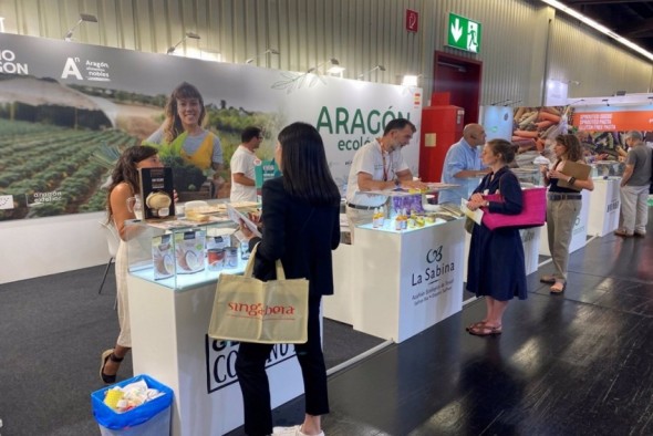 El Aceite del Bajo Aragón y el Azafrán de Teruel se promocionan en la principal feria internacional de alimentos ecológicos certificados de Alemania