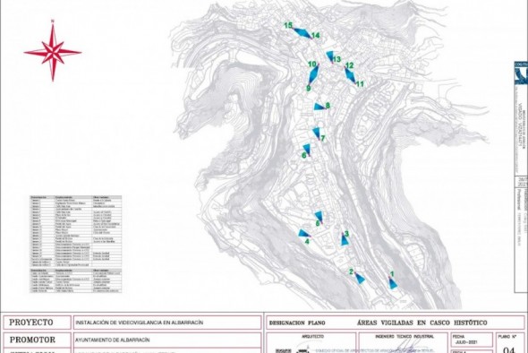 El Ayuntamiento de Albarracín licita la instalación de 25 cámaras  de vigilancia