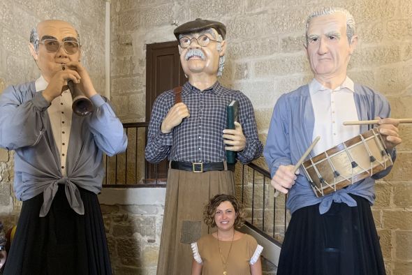 Alcañiz incorpora al Labordeta mochilero para su elenco de Gigantes de cara a las Fiestas de este septiembre