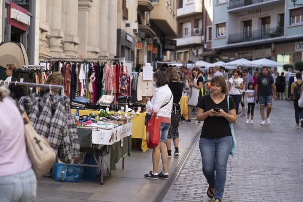 La Feria de Oportunidades de Teruel sale de nuevo a la calle y la plaza San Juan