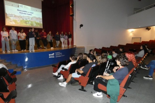 La Facultad de Ciencias Sociales y Humanas de Teruel recibe a 34 alumnos extranjeros este semestre