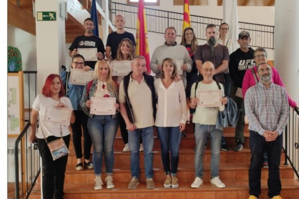 El Inaem capacita a doce personas más en albañilería y mejora de montes en Andorra