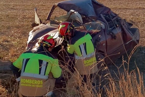 Muere un vecino de Calanda de 33 años en un accidente de tráfico en Alcorisa