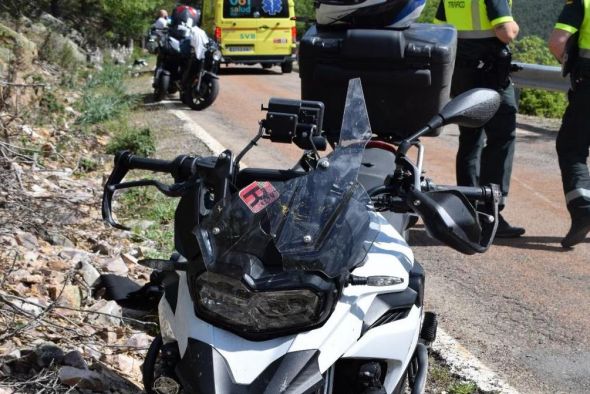 La Guardia Civil investiga al conductor de un turismo por supuesto delito de lesiones graves en un siniestro vial en el Bajo Aragón