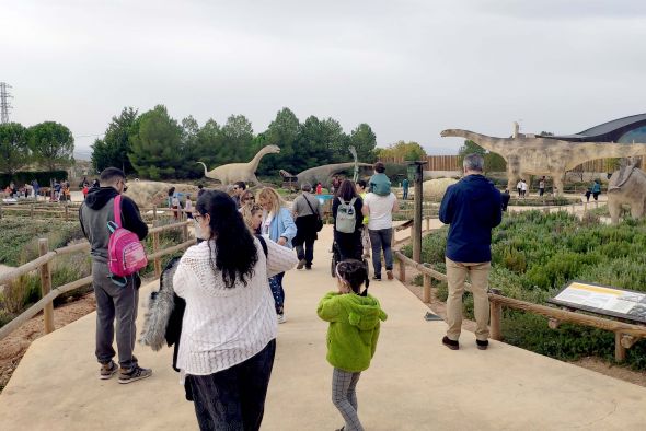 Territorio Dinópolis recibe 7.614 visitantes durante el puente de Todos los Santos