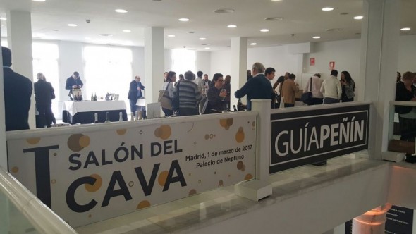 Maridaje del Jamón DO de Teruel con el cava en el I Salón del Cava de Madrid