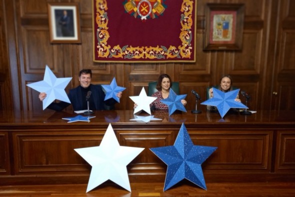 Teruel enciende este jueves las luces navideñas con las estrellas como protagonistas