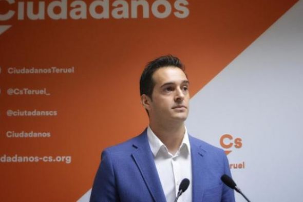 El coordinador de Ciudadanos en Teruel, Ramón Fuertes, aboga por un nuevo líder en su partido que capitanee la refundación