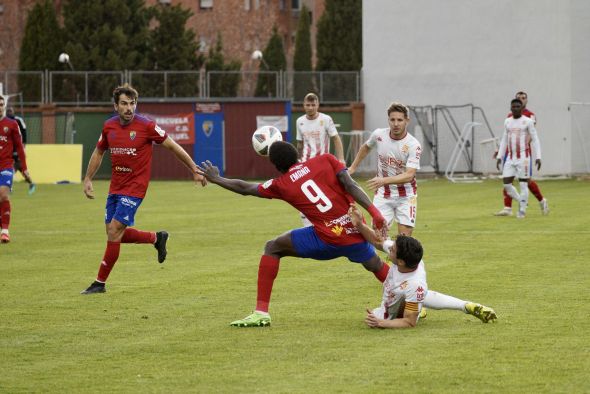 El CD Teruel se mantiene firme en el inicio del año y derrota al Manresa (1-0)