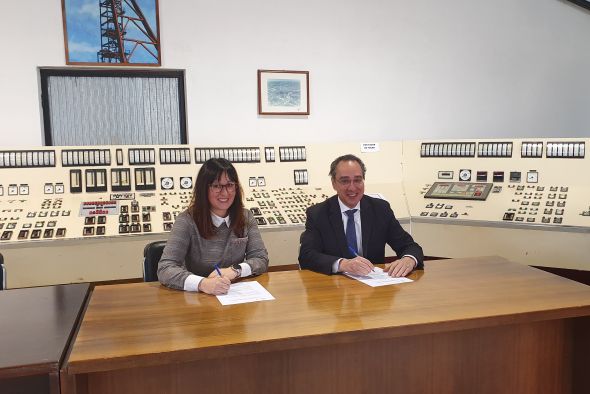 Endesa y Andorra-Sierra de Arcos firman la cesión de equipos y elementos de la térmica al Museo Minero