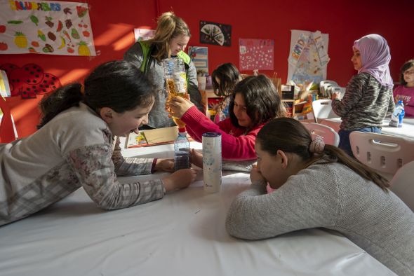 El centro de ocio joven de Teruel despierta vocaciones científico-técnicas entre las chicas turolenses