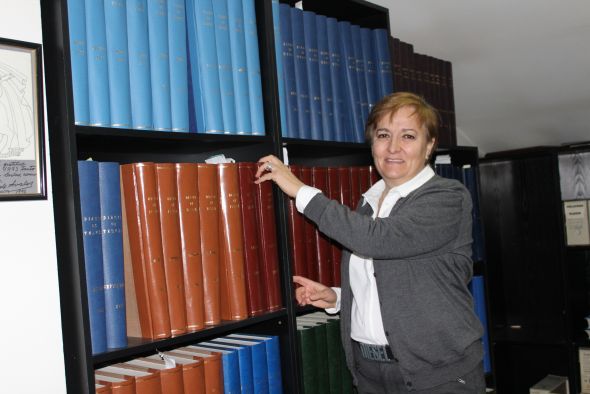 Lourdes Felipe, jefa de Archivos y Bibliotecas de la DPT: Sería un sueño completar la colección de DIARIO DE TERUEL con los ejemplares de la guerra