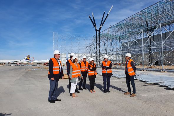 El Consorcio del Aeropuerto de Teruel saca a licitación la concesión de uso del nuevo hangar