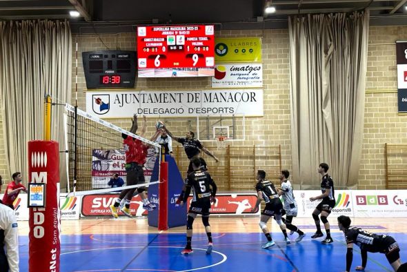 Victoria aplastante del Pamesa  Teruel Voleibol en su visita a Manacor (0-3)