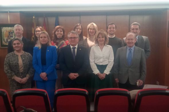 Inicia su andadura la nueva Junta Directiva del Colegio de Médicos de Teruel que preside Jesús Martínez Burgui