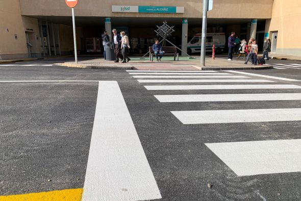 Reabre al tráfico la calle Doctor Repollés de Alcañiz tras la conclusión de obras